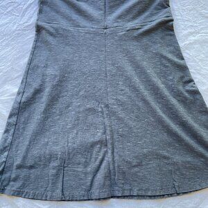 Columbia Womens Skirt Size S Gray Pull On Jersey Knit Knee Length